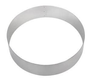 Форма для торта КРУГЛАЯ 26см h=5см нерж. Luxstahl